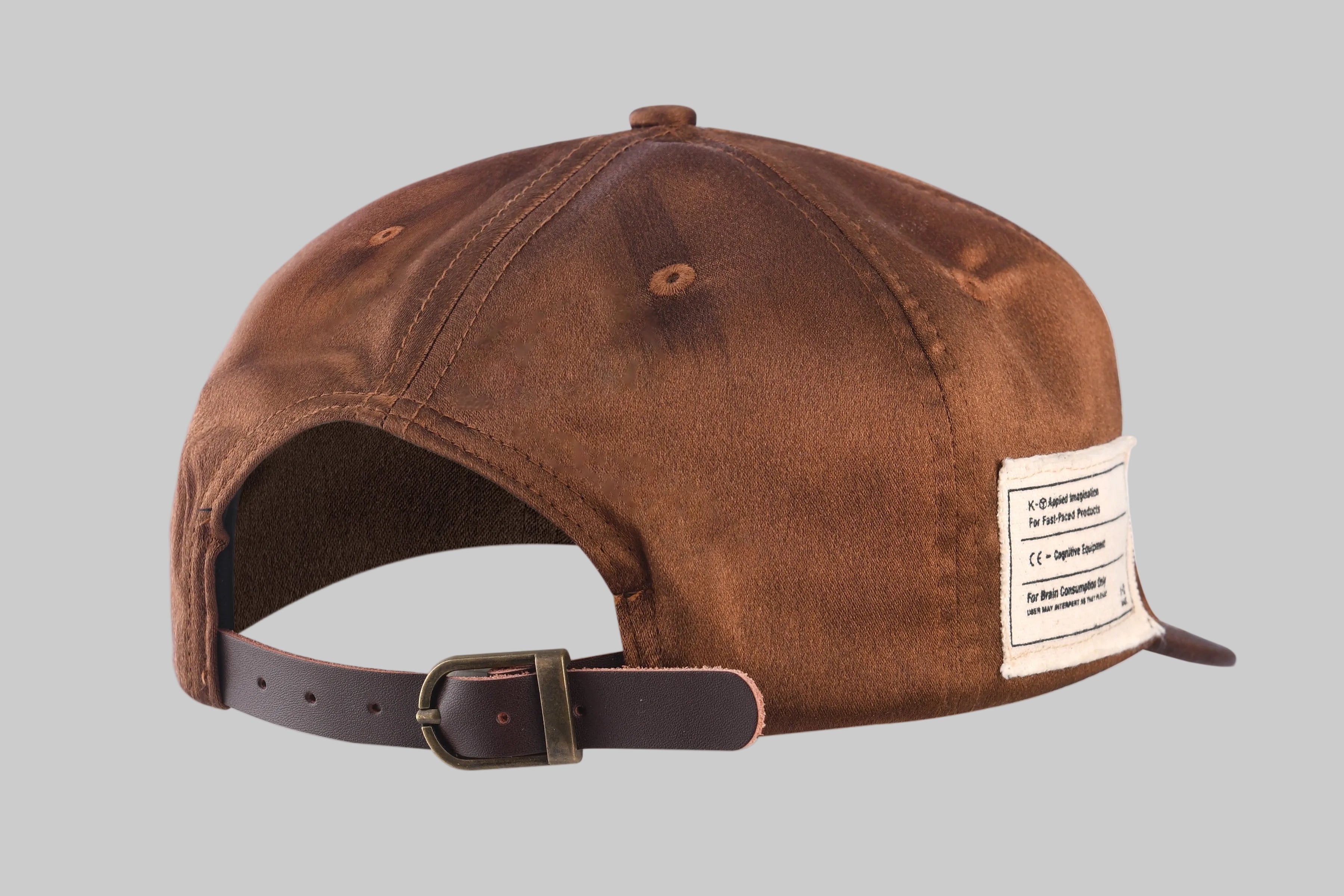 brain level - short brim hat